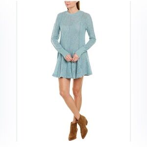 Free people tunic dress top size XS TP astral sea